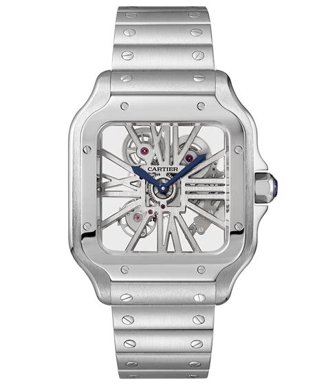 cartier santos skeleton price